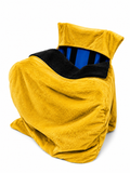 Yellow Faux Fur with Black Sherpa