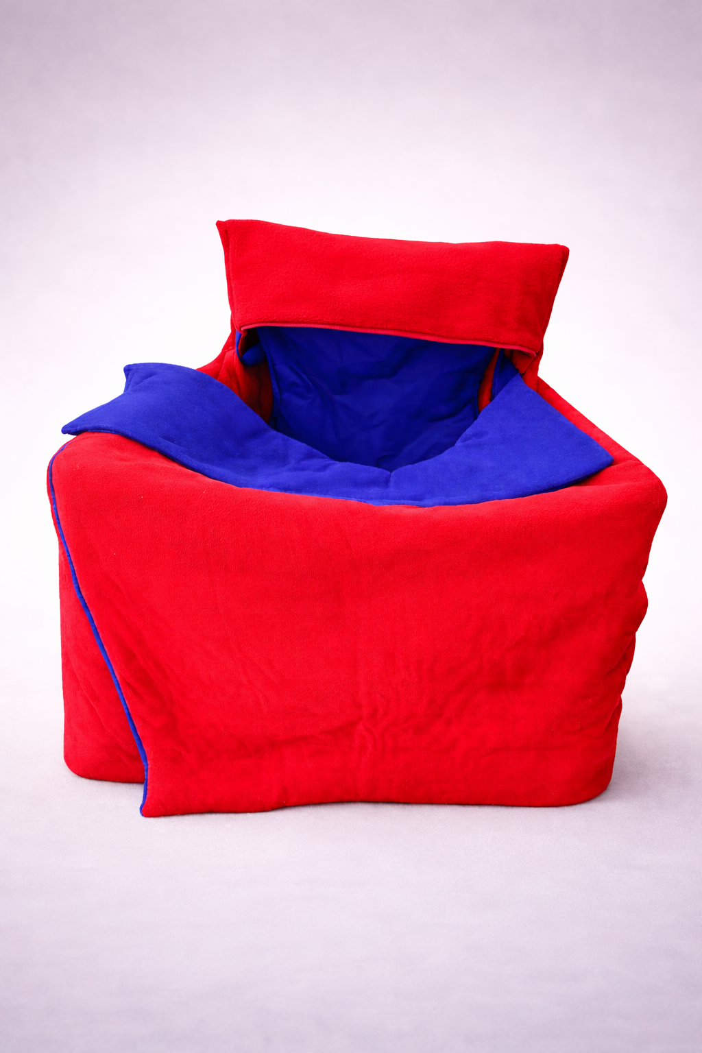Red and Blue Polar Fleece