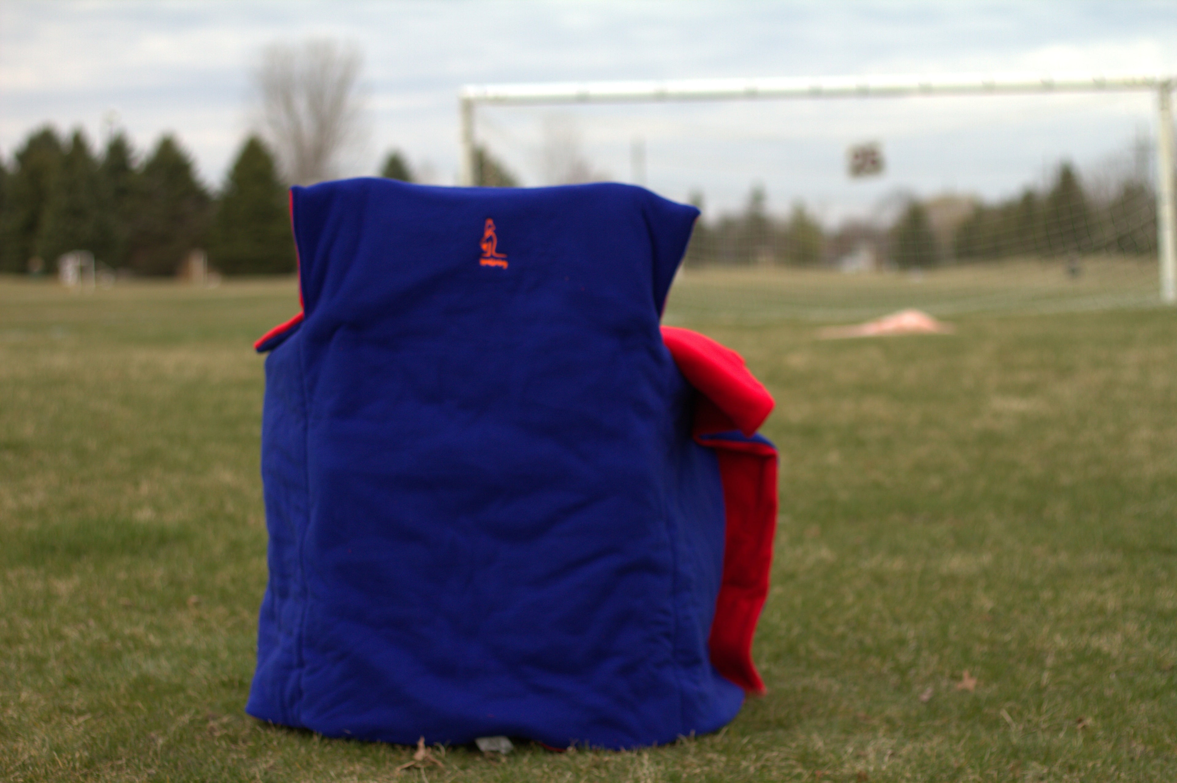 Red and Blue Polar Fleece