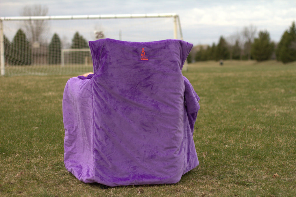 Pink On Purple Faux Fur